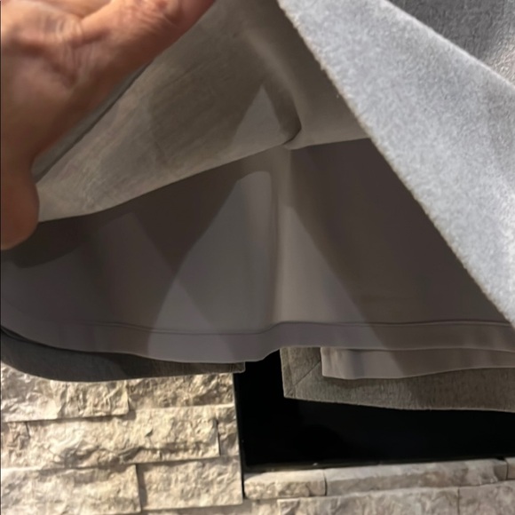 Aritzia Babaton Gray Midi Pencil Skirt with Asymmetrical Slit size 4 - Picture 11 of 12